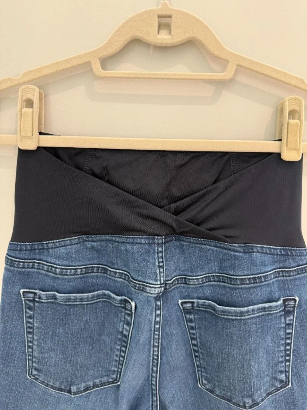 Isabel Maternity by Ingrid & Isabel Blue Skinny Jeggings - Size 6